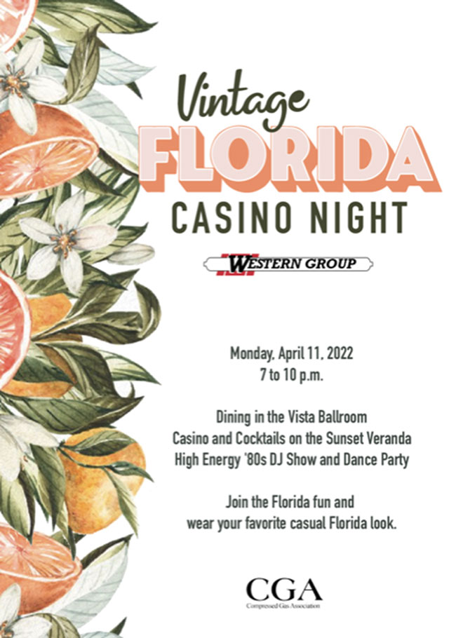 Vintage Florida Casino Night